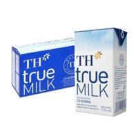 Thùng 48 hộp sữa tươi TH true milk có đường 110ml