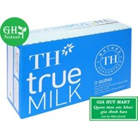 Thùng 48 hộp sữa tươi TH True Milk 180ml ít đường