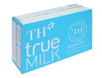 Thùng 48 hộp sữa tươi TH true MILK không đường 180 ml