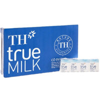 Thùng 48 hộp sữa tươi tiệt trùng TH true MILK có đường 110 ml (110 ml x 48)