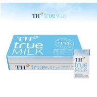 Thùng 48 hộp sữa tươi tiệt trùng nguyên chất TH True Milk 110ml (110ml x 48 hộp)