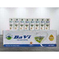 Thùng 48 hộp sữa tươi tiệt trùng có đường / ít đường BA VÌ 180ml