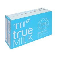 Thùng 48 Hộp Sữa tươi tiệt trùng TH true MILK KHÔNG ĐƯỜNG 180ml