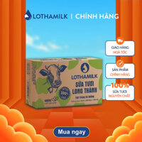 Thùng 48 hộp sữa tươi tiệt trùng Lothamilk 180ml