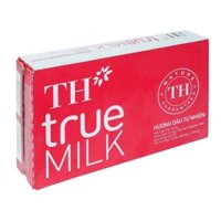 Thùng 48 hộp sữa tươi tiệt trùng hương dâu TH true MILK 110ml