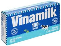 Thùng 48 hộp sữa tươi tiệt trùng ít đường Vinamilk 100% Sữa tươi 110ml – Thùng