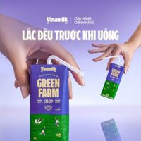 Thùng 48 Hộp Sữa Tươi Tiệt Trùng Vinamilk Green Farm Rất ít đường - Lốc 4 Hộp 180ml/110ml