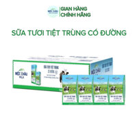 Thùng 48 hộp Sữa tươi tiệt trùng có đường Mộc Châu Milk (110mlx48)