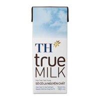 Thùng 48 hộp sữa tươi tiệt trùng TH True Milk 180ml socola nguyên chất
