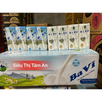 Thùng 48 hộp sữa tươi tiệt trùng có đường / ít đường BA VÌ 180ml