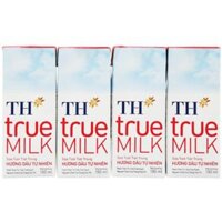 Thùng 48 hộp Sữa Tươi TT TH true MILK Hương Dâu 180ml