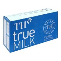 Thùng 48 hộp sữa tươi tuyệt trùng TH true MILK 110ml ít đường , có đường, Không đường ( Cho bé từ 1 tuổi)