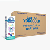 Thùng 48 Hộp Sữa uống dinh dưỡng Vinamilk Yoko Gold 180ml/hộp