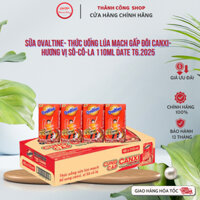 Thùng 48 hộp Thức uống lúa mạch thêm Canxi - Hương vị Sô-Cô-La Ovaltine (110ml x 48) - Date mới T9-2025