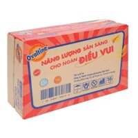 Thùng 48 hộp thức uống lúa mạch hương vị socola Ovaltine 180ml