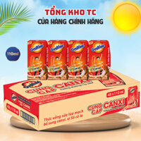 Thùng 48 hộp Thức uống lúa mạch thêm Canxi - Hương vị Sô-Cô-La Ovaltine (110ml) - Sữa Ovaltine 110ml