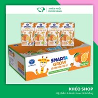 [Thùng 48 hộp x 110ml] Sữa Trái Cây SMARTA GROW Nutricare Giúp Trẻ Tăng Chiều Cao, Xương Chắc Khoẻ Từ 1 Tuổi