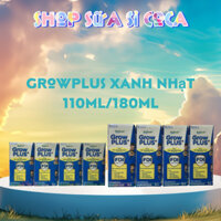 [Thùng 48 hộp]Growplus Xanh Nhạt Tiêu Hóa Nutifood 110ml/180ml