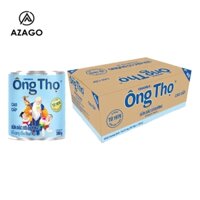 Thùng 48 Lon Sữa đặc Ông Thọ chữ xanh 380g - AZAGOHN