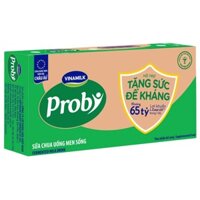 Thùng 50 chai sữa chua uống men sống có đường Vinamilk Probi 65ml