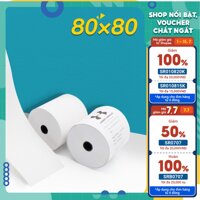 THÙNG 50 CUỘN GIẤY IN BILL K80x80 - GIẤY IN HÓA ĐƠN 80MM/GIẤY IN NHIỆT K80