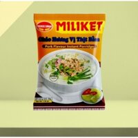 Thùng 50 gói Cháo Miliket Hương Vị Thịt Bầm 50g