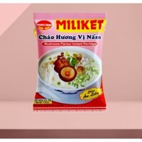 Thùng 50 gói Cháo Miliket Hương Vị Nấm 50g