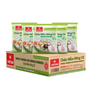 Thùng 50 gói cháo nấm đông cô Vifon 70g