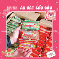 [THÙNG 50 GÓI] Lương khô hải châu 65g Ca cao/đậu xanh/tổng hợp