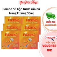 【THÙNG 50 HỘP】Nước rửa nữ trang, nước rửa trang sức vàng bạc Fizzing dung tích 35ml nhanh chóng làm sạch và làm sáng vàn