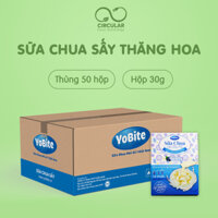 Thùng 50 Thùng Sữa Chua Sấy YoBite Healthy 30g - Vị Việt Quất
