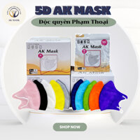 Thùng 500 Chiếc Khẩu Trang 5D AK Mask, Vừa Form Mặt, Khẩu Trang Y Tế Cao Cấp Chuẩn Khẩu Trang Phạm Thoại