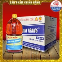 Thùng 6 Chai 2L Nước mắm Nhỉ Cá Cơm 20 độ đạm- 584 Nha Trang - Nước mắm Truyền Thống,  Date mới nhất