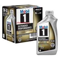 Thùng 6 chai Nhớt Mobil 1 Gold Extended 5w30 loại 20000mile tổng hợp toàn phần xe tay ga và oto nhập Mỹ