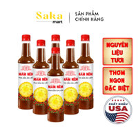 [Thùng 6 chai nhựa 650g] Mắm nêm pha sẵn ăn liền cao cấp Làng Chài Xưa