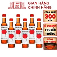 [THÙNG 6 CHAI] NƯỚC MẮM CHAY SHIITAKE 525ML