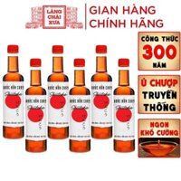 Thùng 6 chai nước mắm chay Shitake
