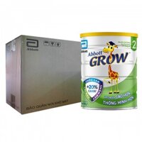 Thùng 6 lon Sữa bột Abbott Grow 2 - 900g