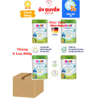 [Thùng 6 Lon] Sữa HiPP Organic Combiotic số 1,2,3,4 800g giúp bé tăng cường đề kháng và phát triển hệ tiêu hoá