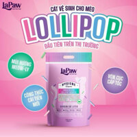 (Thùng 6 túi) Cát Đậu Nành LAPAW Cho Mèo Hương Kẹo Lollipop, Sữa, Đào, Tofu Mix Đất Sét, Tofu Mix SAP (7L)
