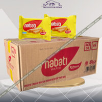 Thùng 60 gói Bánh xốp nhân phô mai Nabati gói 50g