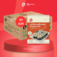 [THÙNG 64 GÓI] Rong biển / lá kim cuốn cơm Hàn Quốc O'food 10g