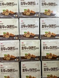 Thùng 64 hộp 190ml Sữa hạt óc chó, đậu đen, hạnh nhân Nội Địa Hàn Quốc Hanmi