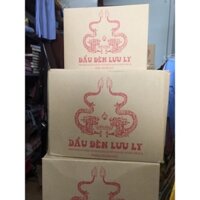 Thùng 9 can 1kg2 dầu thắp đèn cát tường lưu ly