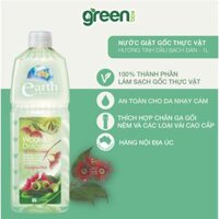 Thùng 9 Chai Nước Giặt EARTH CHOICE Cho Vải Cao Cấp Lụa Satin Len, Gốc Thực Vật Chiết Xuất Bạch Đàn Dung Tích 1L