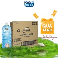 Thùng 9 Chai Nước Giặt EARTH CHOICE Giặt Đồ Lót, An Toàn Với Da Nhạy Cảm Với Chiết Xuất Thực Vật An Toàn Dung Tích 1L