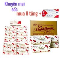 Thùng 9 gói giấy rút lụa Silkwell 280 tờ Hàng chính hãng (tặng 1 gói giấy lau tay đỏ TT)