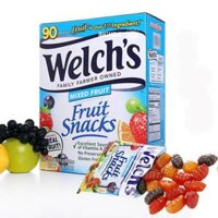 Thùng 90 Gói Kẹo Dẻo Trái Cây Welch's Mixed Fruit Mỹ