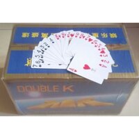 Thùng bài tây 100 bộ Double K 2001 - 52 lá loại tốt