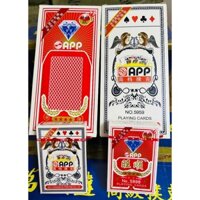 THÙNG BÀI TÂY 100 BỘ TÚ APP TRẮNG, ĐỎ- 52 LÁ - LOẠI TỐT